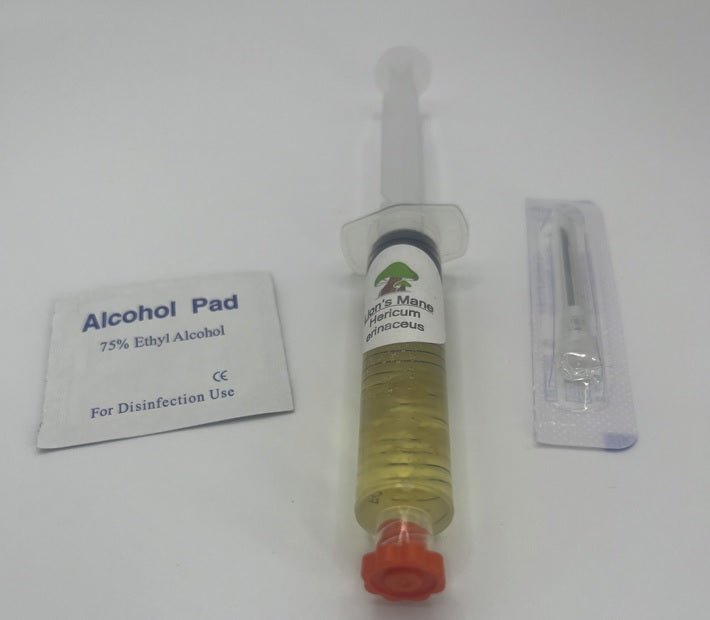 Premium Mushroom Mycelium Liquid Culture Spawn - Medifungi