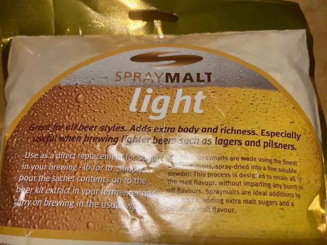 Malt Extract powder - Extra Light for liquid culture mixes - 500g Medifungi