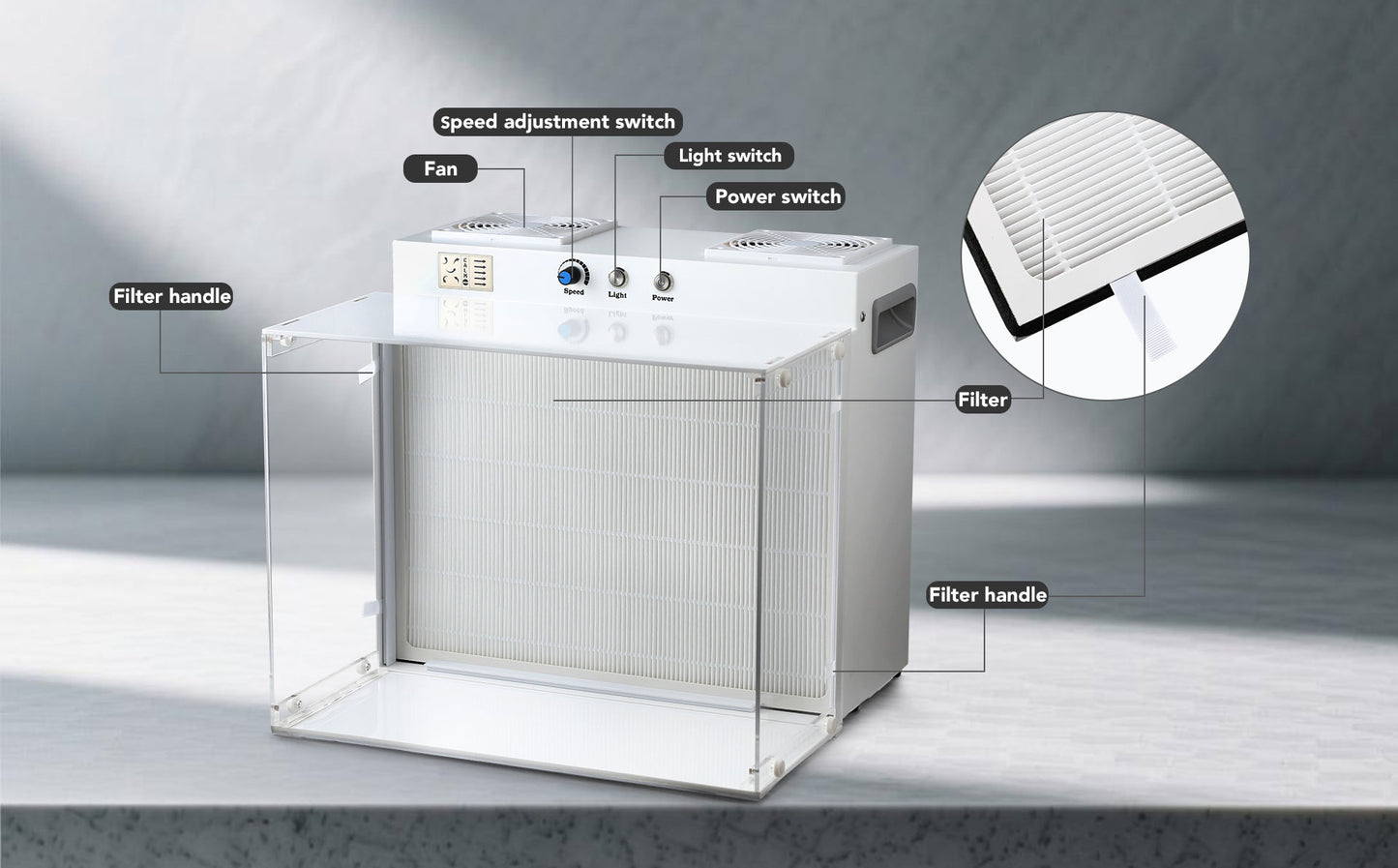Laminar Flow Hood for Home Use - Get more professional and accurate when handling mycelium products