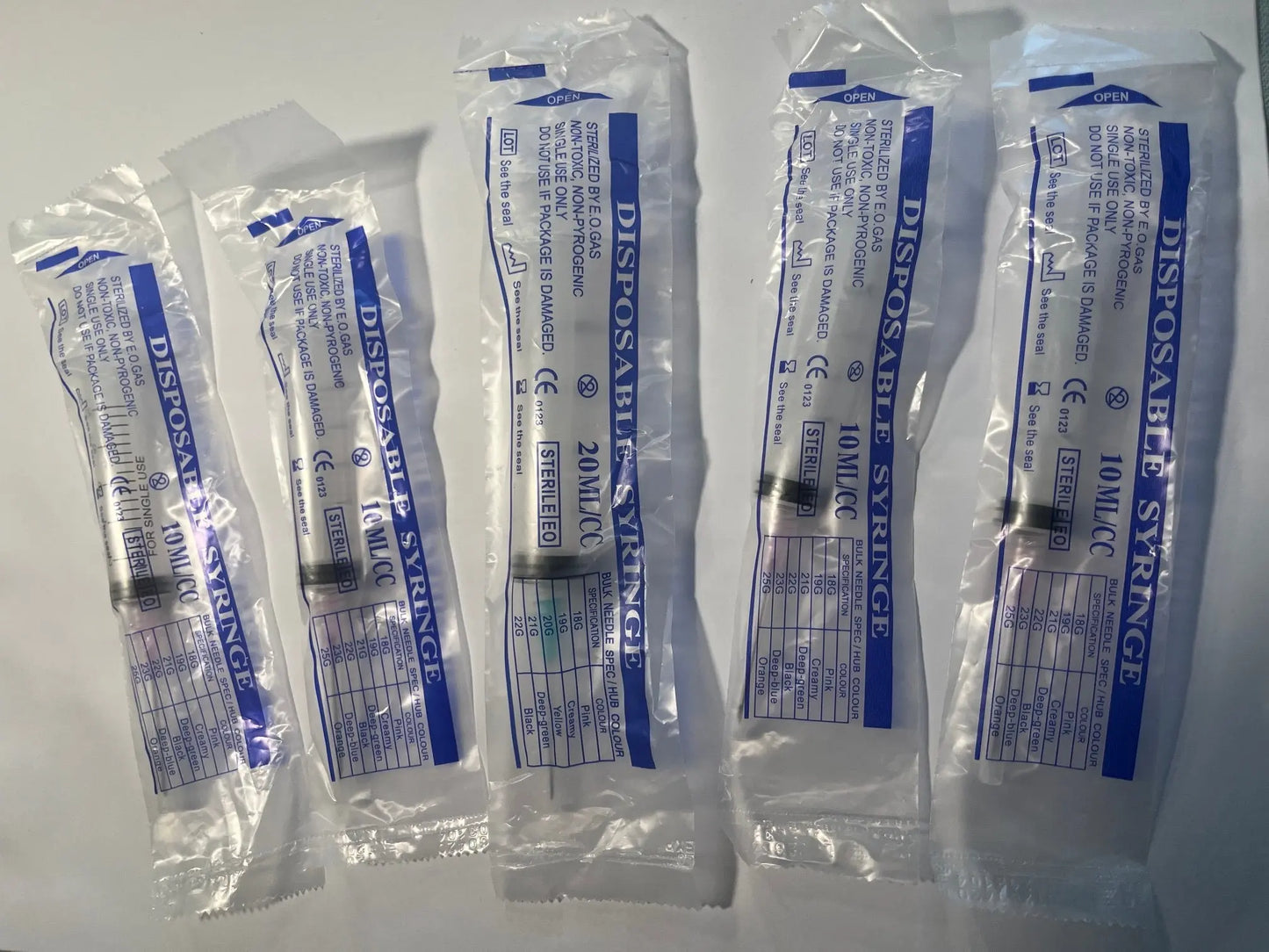 Sterile disposable syringes for mycological laboratory work Medifungi